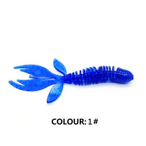 เหยื่อยาง หนอนยาง เทคซัสริก ขนาด 8 Cm. น้ำหนัก 2.95 กรัม ( 1 แพ็ค 10 ชิ้น )