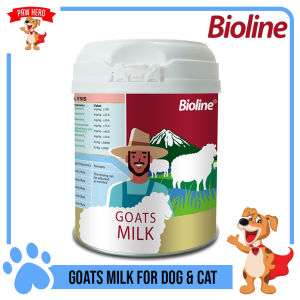 PAW HERO (VARIATION) Bioline Goats Milk Powder for Dogs & Cats 200g / Pet Milk Lactose 220ml Cow Milk Replacer