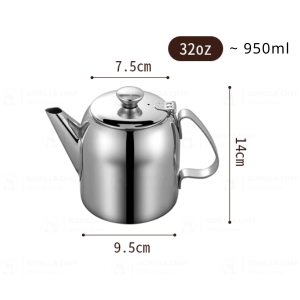 Bình đựng nước có vòi GORILLA CHEF thiết kế vòi rót êm ái và nhanh chóng 950-2500ml