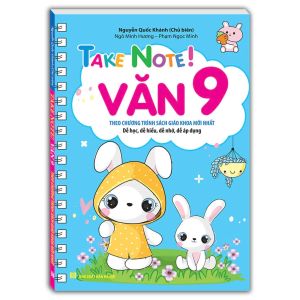 Sách - Take note Văn 9! Theo chương trình SGK mới nhất (Nguyễn Quốc Khánh)