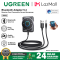 UGREEN Bluetooth Receiver Mobil Car Audio Adapter USB To Aux 3.5MM. 