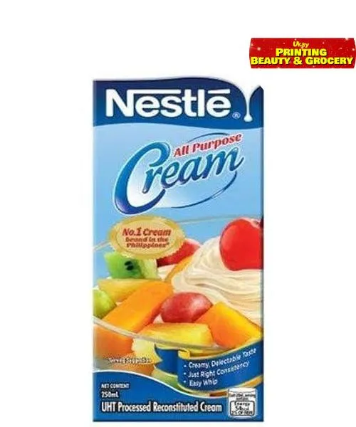 Nestle All Purpose Cream Original 250ml Filipino Favorite | Lazada