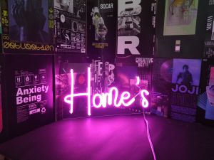 Led Custom Nama Sendiri 5 Huruf include adaptor