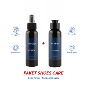 Paket Shoes Treatment Sabun dan Parfum - Footstep Footwear