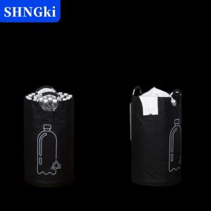 SHNGki Công Suất Lớn Rỗng Chai Lưu Trữ Giỏ Với Nhôm Xử Lý 82L Nước Thải Chai Collector Túi Gấp Tái Chế Bin