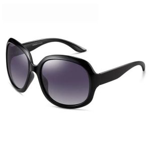 NEXTYOO Elliptical Frame Oversized Sunglasses Gradient Lens Lightweight Round Sunglasses Classic UV Protection Women Sunglasses for Women Men