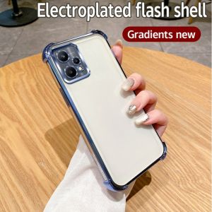 Luxury Plating Case For Realme 9 5G Realme 9 Pro Realme V25 Realme Q5 Clear Shockproof Camera Protection Cover
