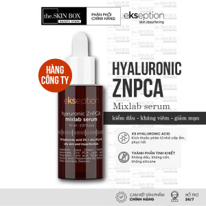Serum giảm mụn kiểm soát nhờn EKSEPTION Hyaluronic ZnPCA Mixlab Serum (75ml)