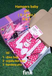 Hampers baby/kado lahiran/0-12bln bayi laki/perempuan