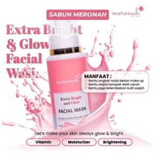 Sabun Meronah Collagen / Facial Wash Collagen 3 in 1