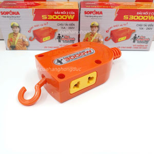 Đầu Nối Công Suất 3000W Siêu Chịu Tải S3000W SOPOKA (Lưu ý Cái Móc Treo được giấu bên trong)