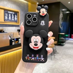 Honor 200 90 Lite X9C x7c x5b x6b X9 x9b x9a X6 x6a x7b X8 x8b x8a X7A 50 70 Smart Magic 6 5 Pro X5 cộng với X50 Mickey Minnie Chuột đứng chủ Papa vỏ điện thoại