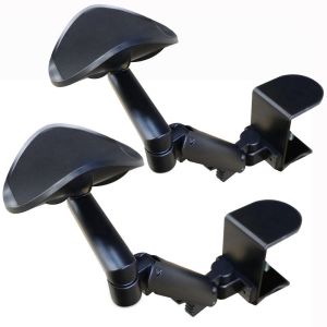 Armrest Dudukan Elbow Ergonomis Adjustable Mxtark untuk Meja Kerja - Warna Hitam