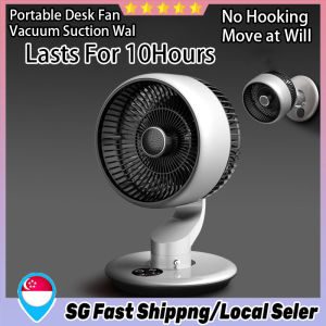 【SG In Stock】360° Rotation Wall Mountable Clip USB Desktop Fan Air Circulator Fan Kitchen Electric Fan With