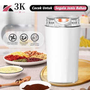 (3K Surabaya) Grinder Electric Untuk Kopi/Blender Penggiling Biji Beras Kacang Bubuk Kopi Portable