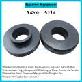 Karet Tatakan Spacer Peninggi Support Shock Lift Kit Depan Atas Agya Ayla Tebal 2cm 1Set(2Pcs). 