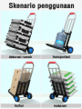 REAIM Troli / Trolley / Troly Lipat Serbaguna / Trolley Besi Lipat / Troli Galon / Troli Besi Serbaguna. 