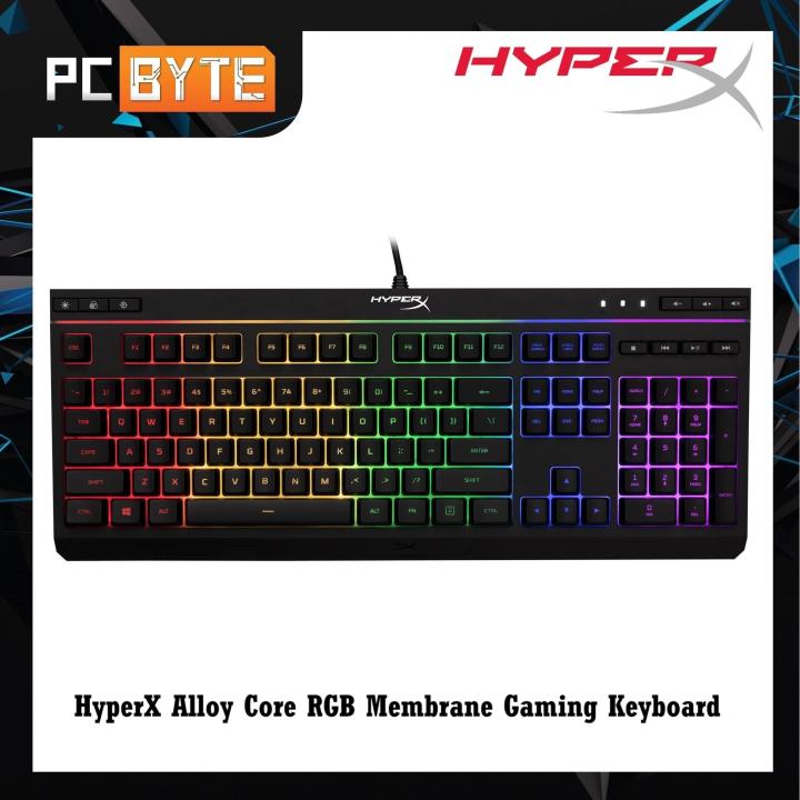 HyperX Alloy Core RGB Membrane Gaming Keyboard (HX-KB5ME2-US) | Lazada