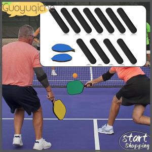 【Guoyuqiche】 10 cái pickleball chì Băng trọng linh hoạt dính băng thanh tái sử dụng mái chèo cạnh bảo vệ tăng sức mạnh Swing tốc độ accessorie