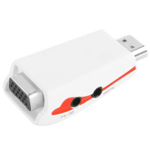 Đầu Chuyển HDMI to VGA + Audio có hỗ trợ nguồn chất lượng cao