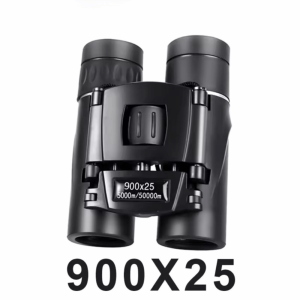 NOBLELYN 900x25 High Definition Binoculars Long Range High-Powered Mini Telescope Durable Portable Folding Binoculars