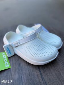 รองเท้แตะใส่สบายcrocs LiteRide ใส่แล้วนุ้มเท้า รองเท้าของผู้หญิงมีไซรื 36ถึง40 รองเท้ตัวโต รองเคาะ