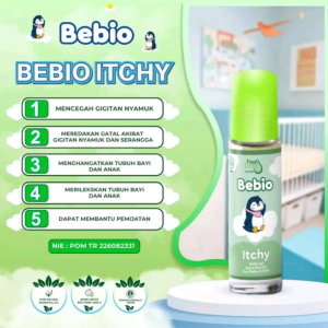 Bebio Natural Essential Oil For Baby & Kids 9ml Minyak Aromatherapy Batuk / Pilek / Gatal Pada Bayi