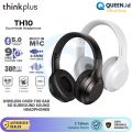 Lenovo ThinkPlus TH10 2 in 1 HiFi CVC AUX Wireless Bluetooth On-Ear Headphone Headset - Headphone LENOVO TH10 Dual Mode Stereo Audio Sound Garansi Resmi 1 Tahun. 