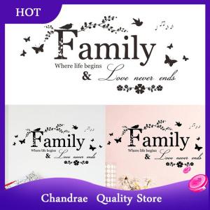 [Chandrae] จดหมายครอบครัวอ้างไวนิล decal ศิลปะภาพจิตรกรรมฝาผนัง Home Decor สติ๊กเกอร์ติดผนัง