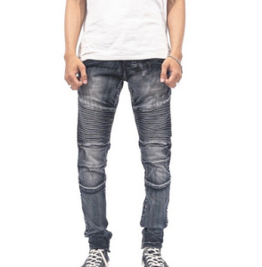 A1 biker - Asphalt grey - Celana Jeans