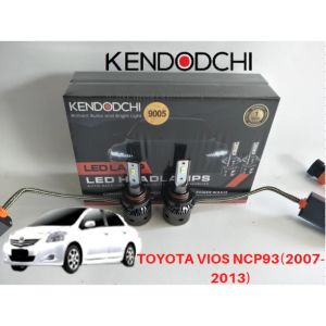 🔥READY STOCK🔥KENDODCHI 2Pcs 9005 LED Car Headlight FOR TOYOTA VIOS NCP 93(2007-2013)product by Malaysia