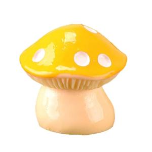Miniature Resin Mushroom Figurine Mini Resin Statues Ornaments Crafts for Home Garden Lawn Decoration