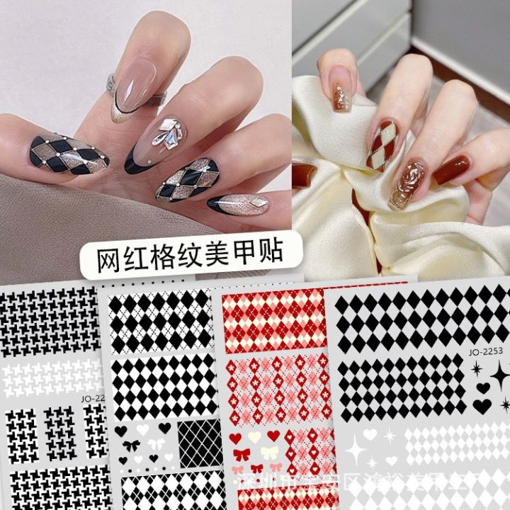 sticker miếng dán móng tay nail 3d mẫu mới | Shopee Việt Nam