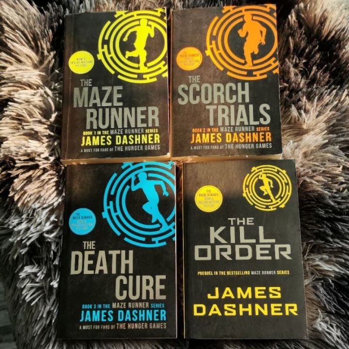 【cod】 the maze runner series by james dashner | Lazada PH