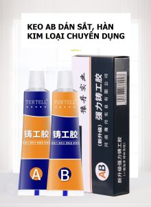 Keo AB ĐA NĂNG SIÊU DÍNH dán mọi chất liệu keo EPOXY CHUYÊN DỤNG dán kim loại CỰC BỀN CHẮC