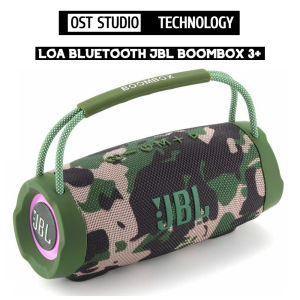 Loa Bluetooth Boombox 3 Pro Bass Mạnh Âm Thanh Lớn Cực Đỉnh Bluetooth 5.2 Thế Hệ Mới Loa Boombox 3 Pro Thiết Kế Cực Đẹp Dễ Sử Dụng