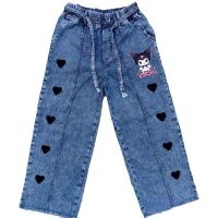 (GRATIS ONGKIR) CELANA KULOT JEANS ANAK TERBARU KUROMI MIXUE BOBA BORDIR USIA 6-15 TAHUN