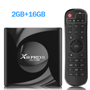 ZDSSY X88 Pro 13 Ultra HD 8K Smart TV Box Android 13.0 Upgrade RK3528 Media Player Voice Assistant 2GB16GB 4GB 32GB/64GB Wifi6 BT5.0 2.4G&5G Wifi Media Player Set Top Box