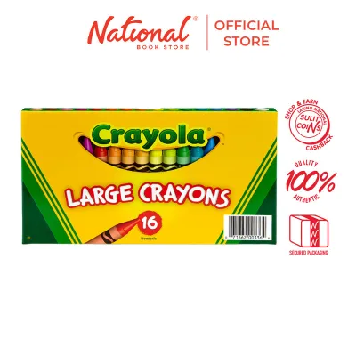 Crayola Crayons Large 16 Colors - School & Office Supplies - Coloring