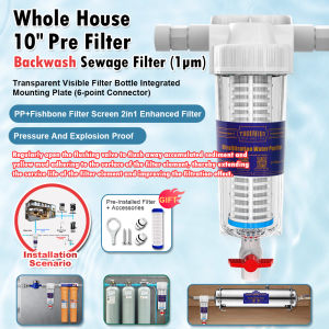 TROUWIDS Water Filter Drinking Water 6-Stages Water Purifier Alkaline Penapis Air Ultrafiltration Water Filters For Home