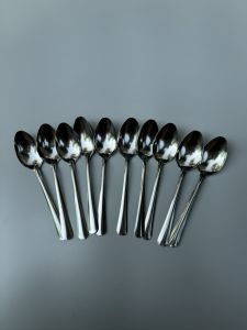 Combo 10 Muỗng súp nhọn inox chuyên dùng ăn cơm dĩa cơm sườn đa năng thích hợp mọi đối tượng người dùng