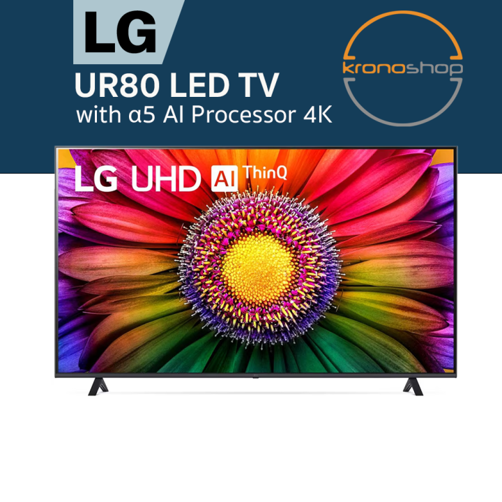 Lg Ur80 86 Inch Smart 4k Uhd Tv With α7 Gen6 Ai 4k Processor