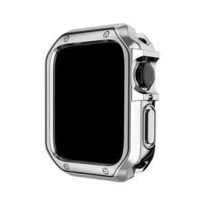 Protective Case compatible with Apple Watch 7 SE Case band 41mm 45mm case Shock Proof Bumper Cover Scratch Resistant screen protector compatible with Apple Watch Series 7 strap Accessories