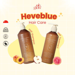 HEVEBLUE Salmon Pullkeratin Centella Hair Shampoo 500ML & Hair Treatment 300 ML    PDRN    Repair Dry Damaged Hair & Scalp