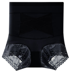 Maniyun High Waist Seamless Slimming Pants Silk Material Tummy Control Hip Lifting Body Shaper Cotton Bottom Panties Underwear