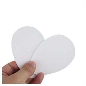 1 Pair Insole Wear-resistant Non-slip Rubber Tendon Sole Stickers Pad for High Heels Forefoot