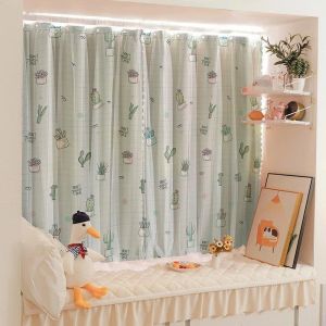 Rèm cửa dán tường + treo tường decor 2in1 không cần khoan đục Tặng kèm miếng dán phụ kiện treo rèm