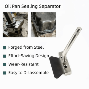 TIEZI STUDIO Heavy-Duty Engine Oil Pan Separator Tool Universal Precision Oil Gasket Remover Professional Sturdy Oil Pan Cutter Tool Engine Maintenance