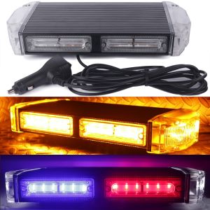 Mini Police Light LED-730 Strobe Flash 12-24V AMBER OR RED/BLUE