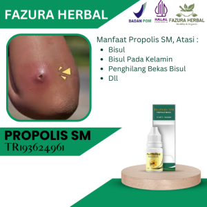 Propolis SM - Obat Bisul Anak Dan Dewasa Obat Sering Bisulan Obat Bisul Di Pantat Obat Bisul Di Kepala Obat Bisul Bernanah Obat Bisul Berdarah Obat Bisul Pada Kelamin Obat Penghilang Bekas Bisul
